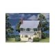 Kate`s Colonial Home -- Kit - 4-1/4 x 5-5/8 x 5-1/8` 10.6 x 14 x 12.8cm, HO, Atlas Model Railroad Co. 711