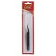 Slanted Fine Point Tweezers -- Black, All Scales, Excel Hobby Blades Corp. 30420