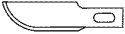 Replacement Hobby Blade -- 10 Curved Edge, All Scales, Zona Tools 39923