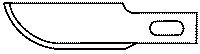 Replacement Hobby Blade -- 10 Curved Edge, All Scales, Zona Tools 39923