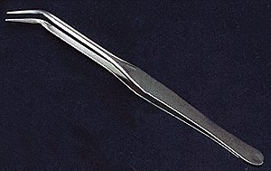 Curved Tweezers -- 6-7/8′, All Scales, Mascot Precision Tools 510