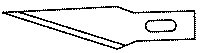 Replacement Hobby Blades -- 11 Fine Tip, All Scales, Zona Tools 39921