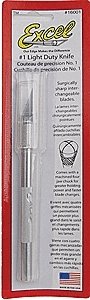 K1 Round Aluminum Handle Knife -- With Safety Cap, All Scales, Excel Hobby Blades Corp. 16001