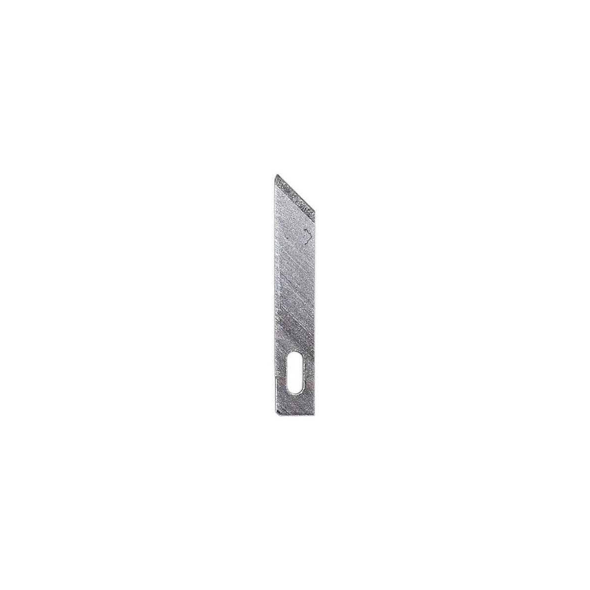 No. 5 Angled Chisel Blade pkg(5), All Scales, Excel Hobby Blades Corp. 20005