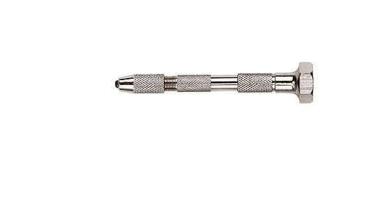 Swivel-Head Pin Vise -- With 2 Double-Ended Collets, All Scales, Zona Tools 37140