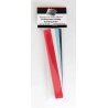 Professional Hobby Sanding Files -- Includes 4 Assorted Grits 6-1/2 x 3/4′, All Scales, Profile Accessories Inc. 317