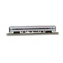 Amfleet 85′ Coach - Ready to Run - Silver Series(R) -- Amtrak 82803 (Phase VI Coachclass, silver, blue, red), HO, Bachmann Ind
