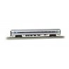 Amfleet 85′ Coach - Ready to Run - Silver Series(R) -- Amtrak 81527 (Phase VI Business Class, silver, blue, red), HO, Bachmann