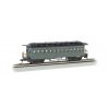 1860 - 1880 Wood Coach - Ready to Run - Silver Series(R) -- Painted, Unlettered (green), HO, Bachmann Industries 13405