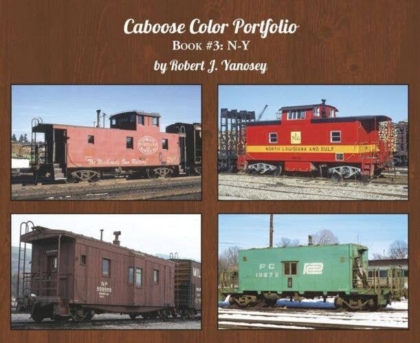 Caboose Color Portfolio -- Book 3: N-Y (Soft Cover), All Scales, Morning Sun Books Inc 6395