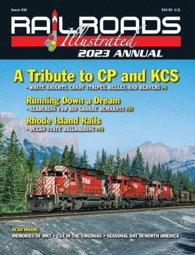 Railroads Illustrated Annual 2023 -- Softcover, All Scales, White River Productions RA23