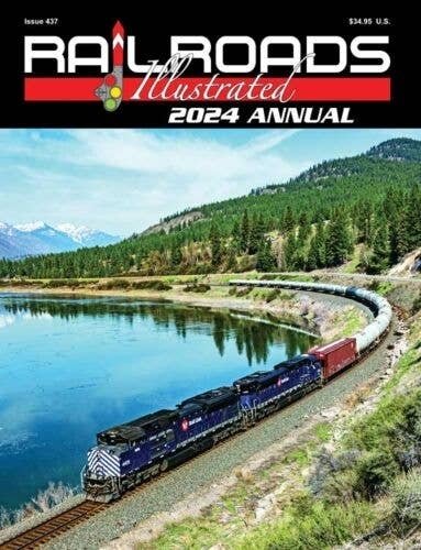 2024 Railroads Illustrated Annual -- Softcover, All Scales, White River Productions RRIA24
