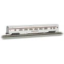 85′ Fluted-Side Coach with Interior Lighting - Ready to Run -- Pennsylvania Railroad 1572, N, Bachmann Industries 14756