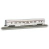 85′ Fluted-Side Coach with Interior Lighting - Ready to Run -- Pennsylvania Railroad 1572, N, Bachmann Industries 14756
