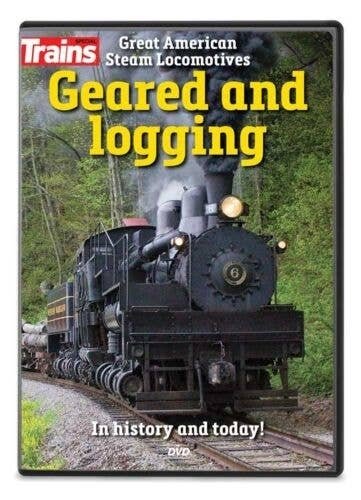 Great American Steam Locomotives DVD -- Geared and Logging, All Scales, Firecrown 16128