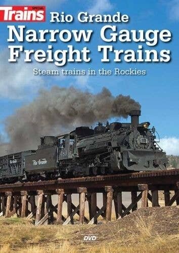 Rio Grande Narrow Gauge Freight Trains DVD -- 1 Hour, 15 minutes, All Scales, Firecrown 15344