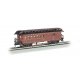Old Time Wood Combine with Round-End Clerestory Roof - Ready to Run -- Pennsylvania Railroad (Tuscan), HO, Bachmann Industries 1