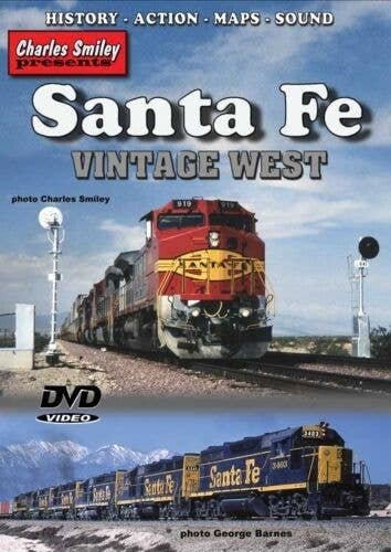 DVD -- Santa Fe Vintage West (1 Hour, 34 Minutes), All Scales, CHARLES SMILEY VIDEOS 129
