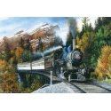 Puzzle -- Autumn Mist (1000 Pieces), All Scales, Train Enthusiast Vendors 57780