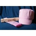 Li′l Engineer Kit - Train Whistle, Engineer Cap, Bandada -- Pink, All Scales, Brooklyn Peddler 5