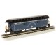 Old-Time Wood Baggage with Round-End Clerestory Roof - Ready to Run -- Baltimore & Ohio (Royal Blue Scheme, blue, black), HO, Ba