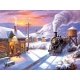 Greenville Depot Jigsaw Puzzle -- 1000 Pieces, 20 x 27′ 508. x 68.6cm, All Scales, Train Enthusiast Vendors 36673
