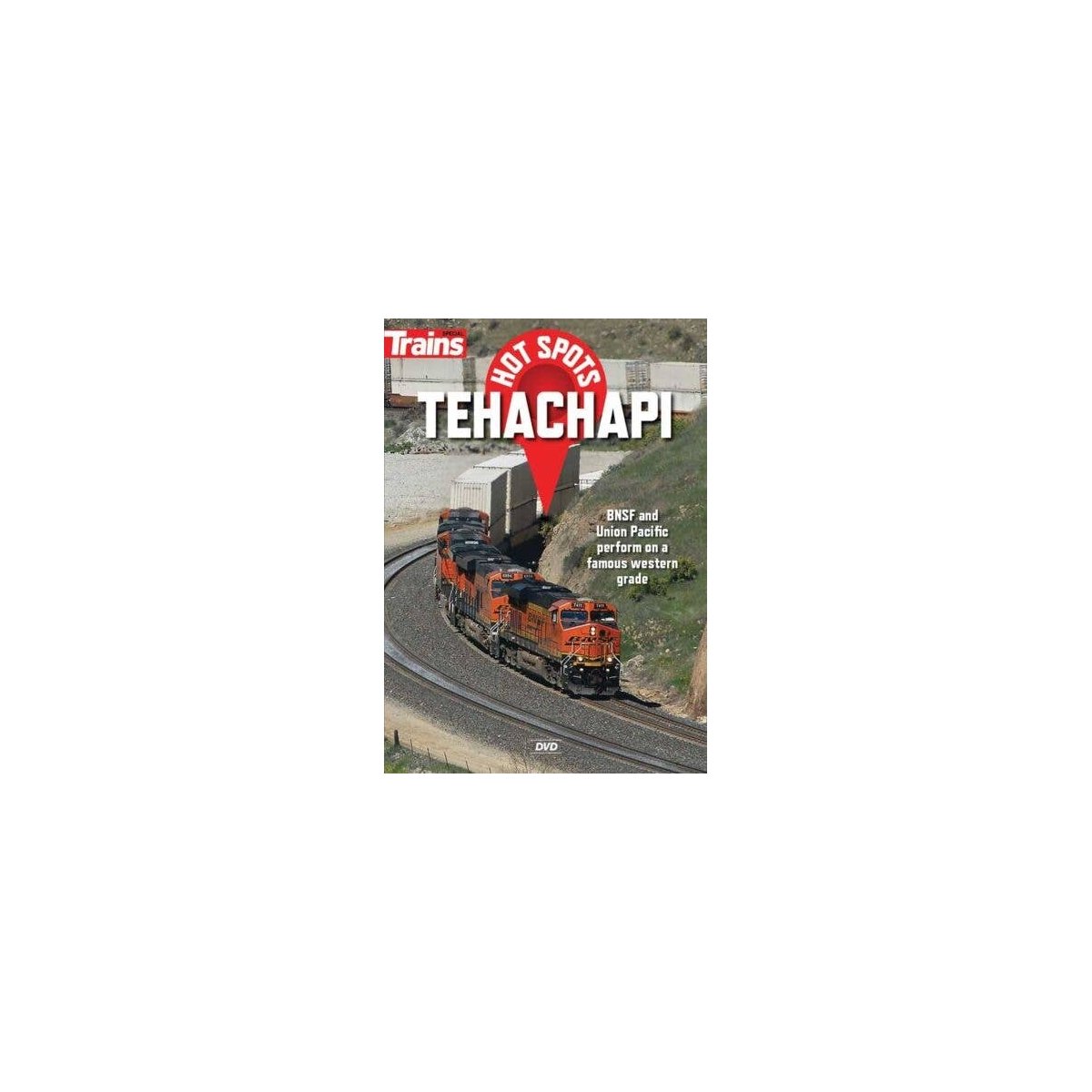 Trains Hot Spots: Tehachapi DVD -- 1 Hour, 15 Minutes, All Scales, Firecrown 15136