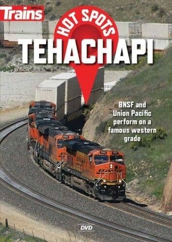 Trains Hot Spots: Tehachapi DVD -- 1 Hour, 15 Minutes, All Scales, Firecrown 15136
