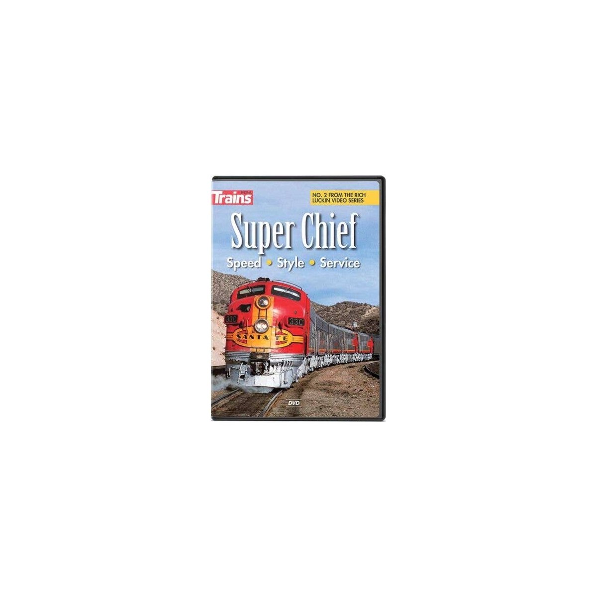Super Chief: Speed, Style, Service - DVD -- 1 Hour, All Scales, Firecrown 15201