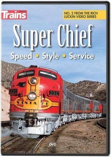 Super Chief: Speed, Style, Service - DVD -- 1 Hour, All Scales, Firecrown 15201