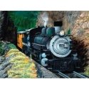 The Silverton Puzzle -- 500 Pieces - 18 x 24′ 45.7 x 61cm, All Scales, Train Enthusiast Vendors 69956