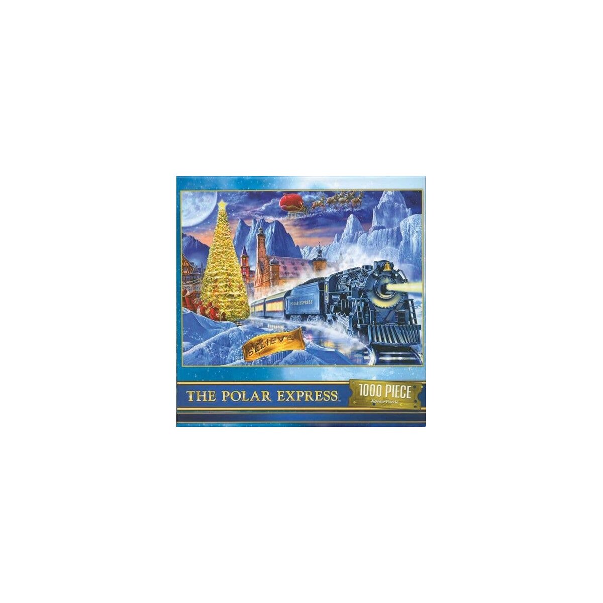 Puzzle -- The Polar Express (1000 Pieces), All Scales, Train Enthusiast Vendors 719174
