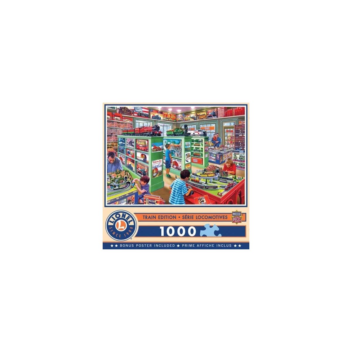 Puzzle -- Lionel(R) Trains - The Lionel Store, All Scales, Train Enthusiast Vendors 720304