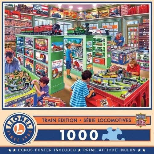 Puzzle -- Lionel(R) Trains - The Lionel Store, All Scales, Train Enthusiast Vendors 720304