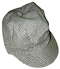 Railroad Cap -- Adjustable, All Scales, Kromer Cap Co Inc 775