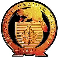 Embossed Die-Cut Metal Sign -- Canadian Pacific, All Scales, Microscale Industries Inc 10010