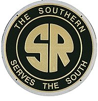 Embossed Die-Cut Metal Sign -- Southern Railway, All Scales, Microscale Industries Inc 10009