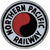 Embossed Die-Cut Metal Sign -- Northern Pacific, All Scales, Microscale Industries Inc 10013