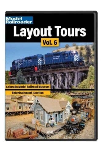 Layout Tours Volume 6 DVD -- 38 Minutes, All Scales, Firecrown 15378
