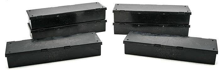 Plastic Utility Box -- Various Colors 7/8 x 1-5/8 x 6′ 2.2 x 4.1 x 15.2cm ipkg(6), All Scales, Bowser Manufacturing Co. 20