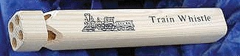 Wood Train Whistle -- Junior, All Scales, Whistles Unlimited 20