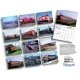 Gulf, Mobile & Ohio 2025 Calendar -- 11 x 14′ 27.9 x 35.6cm, All Scales, Tidemark 5070