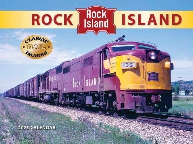 Rock Island 2025 Calendar -- 11 x 14′ 27.9 x 35.6cm, All Scales, Tidemark 5131