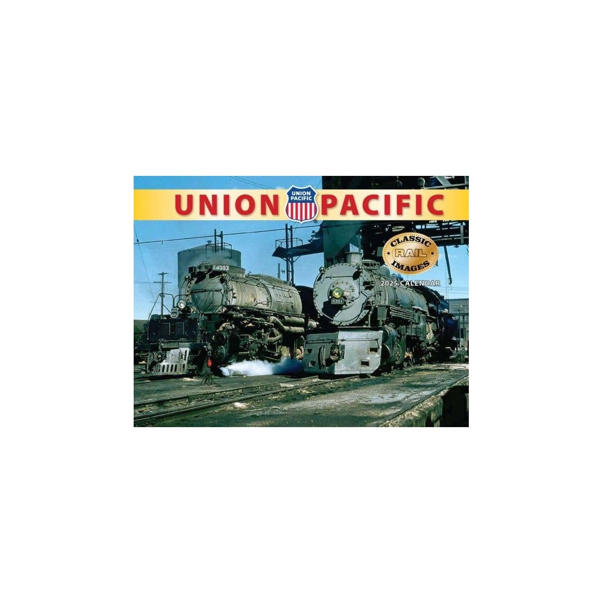 Union Pacific 2025 Calendar -- 11 x 14′ 27.9 x 35.6cm, All Scales, Tidemark 5179