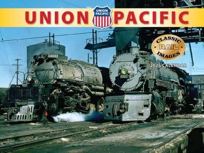 Union Pacific 2025 Calendar -- 11 x 14′ 27.9 x 35.6cm, All Scales, Tidemark 5179