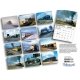 Union Pacific 2025 Calendar -- 11 x 14′ 27.9 x 35.6cm, All Scales, Tidemark 5179