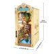 Romantic Venice DIY Book Nook Shelf Insert - Laser-Cut Wood Kit -- 3D Wooden Puzzle, All Scales, Robotime TGB08