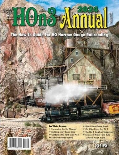 2024 HOn3 Annual -- Softcover, All Scales, White River Productions HO24