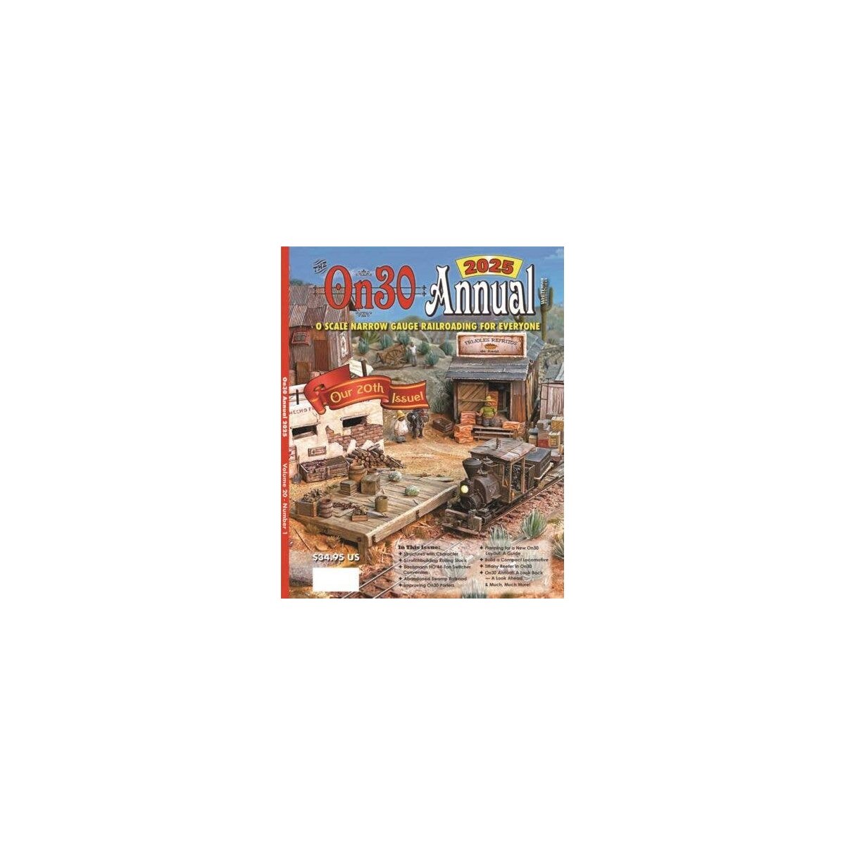 2025 On30 Annual -- Softcover, All Scales, White River Productions ON30A25