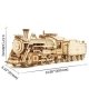 Prime Steam Express Train - Kit -- 3D Wooden Puzzle, All Scales, Robotime MC501